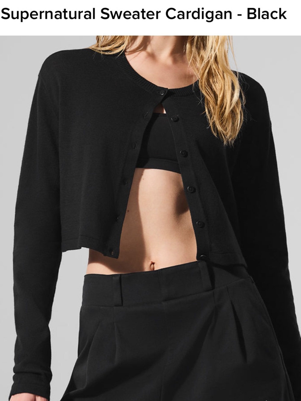 ALO Yoga Supernatural Cardigan
